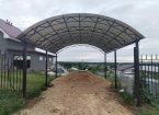 Навесы из поликарбоната для автомобиля — фото 10
