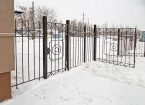 Забор из прутка круглого — фото 28