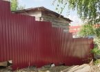 Забор из профнастила — фото 24