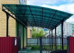 Навесы из поликарбоната для автомобиля — фото 4