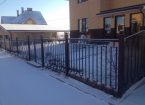 Забор из прутка круглого — фото 17